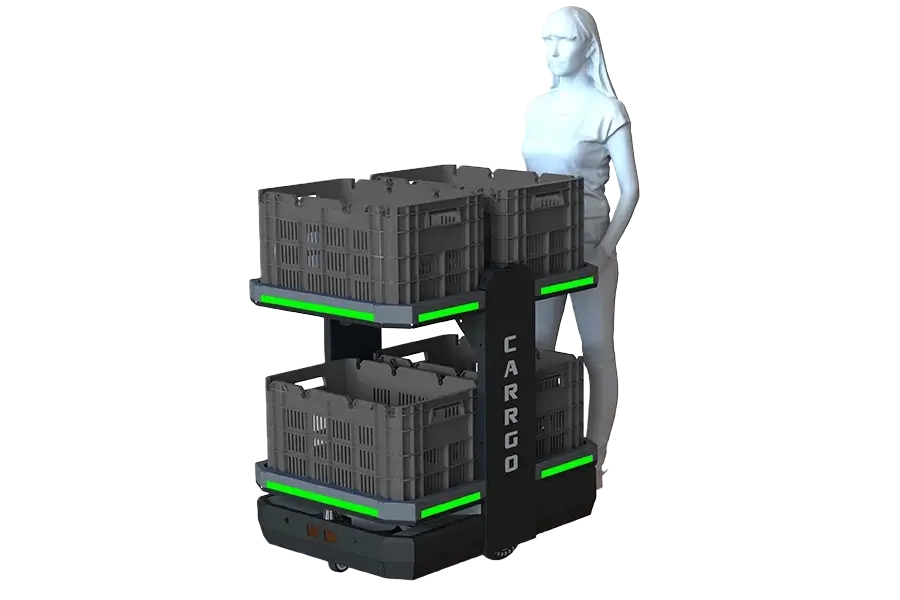 Carrgo Order Picking and Transport Robot Features