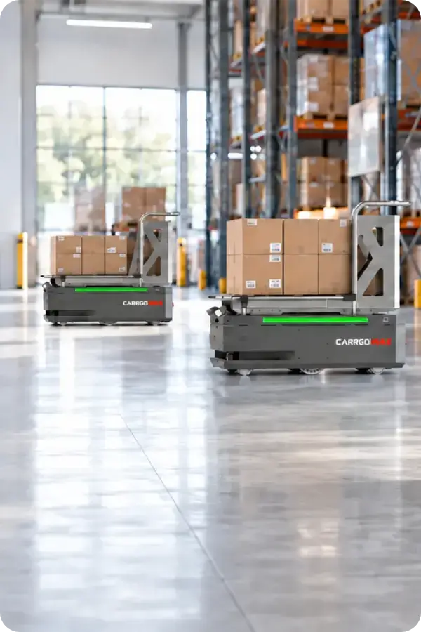 Robotic Inbound Receiving and Inventory Replenishment