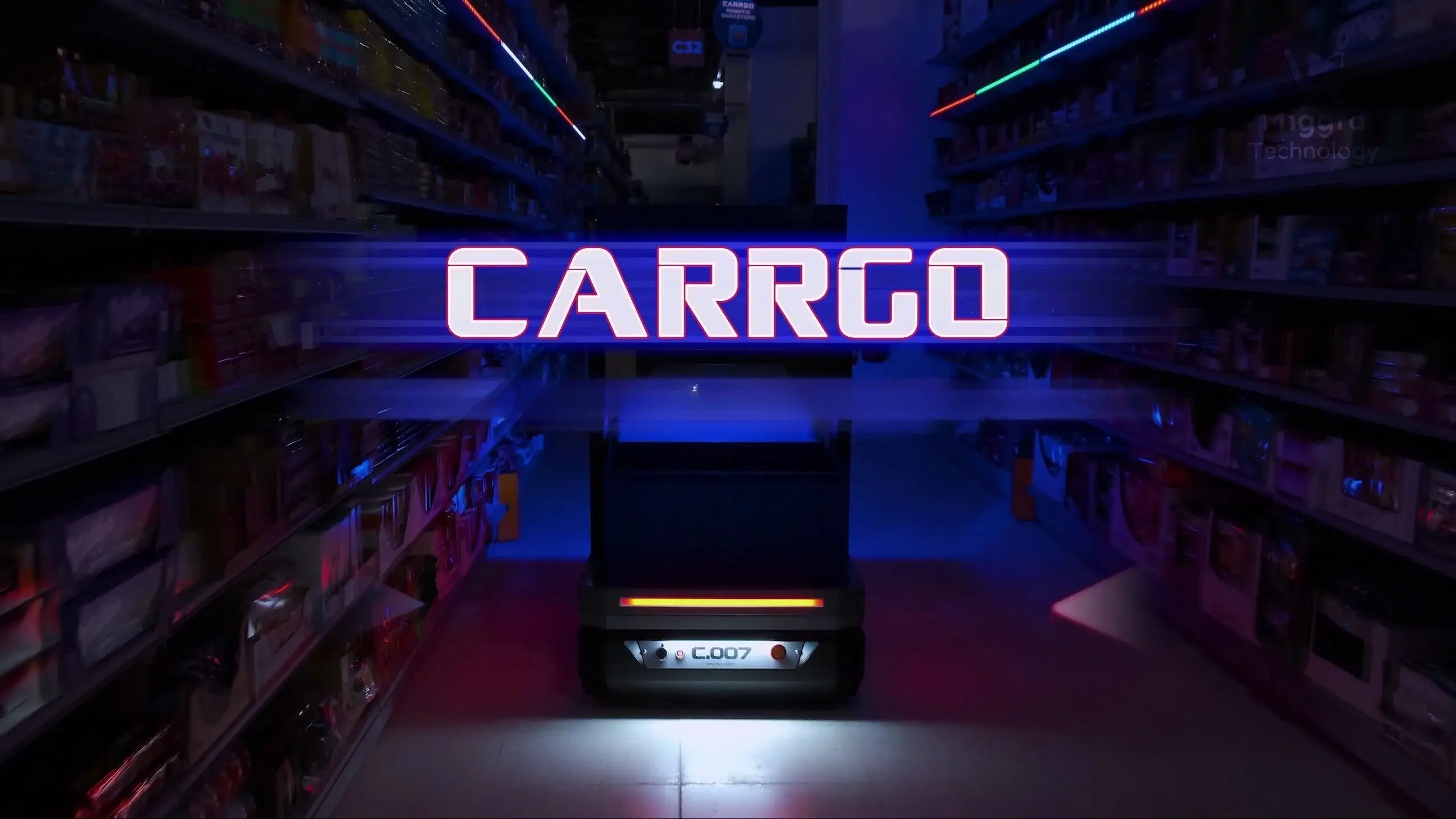 CarrGo Sipariş Toplama ve Taşıma Robotu Video